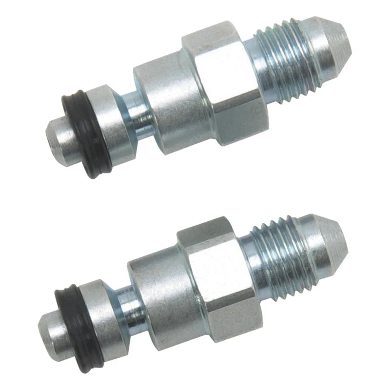 Russell Performance -4 AN SAE Adapter Fitting (2 pcs.) (Endura) - Side View