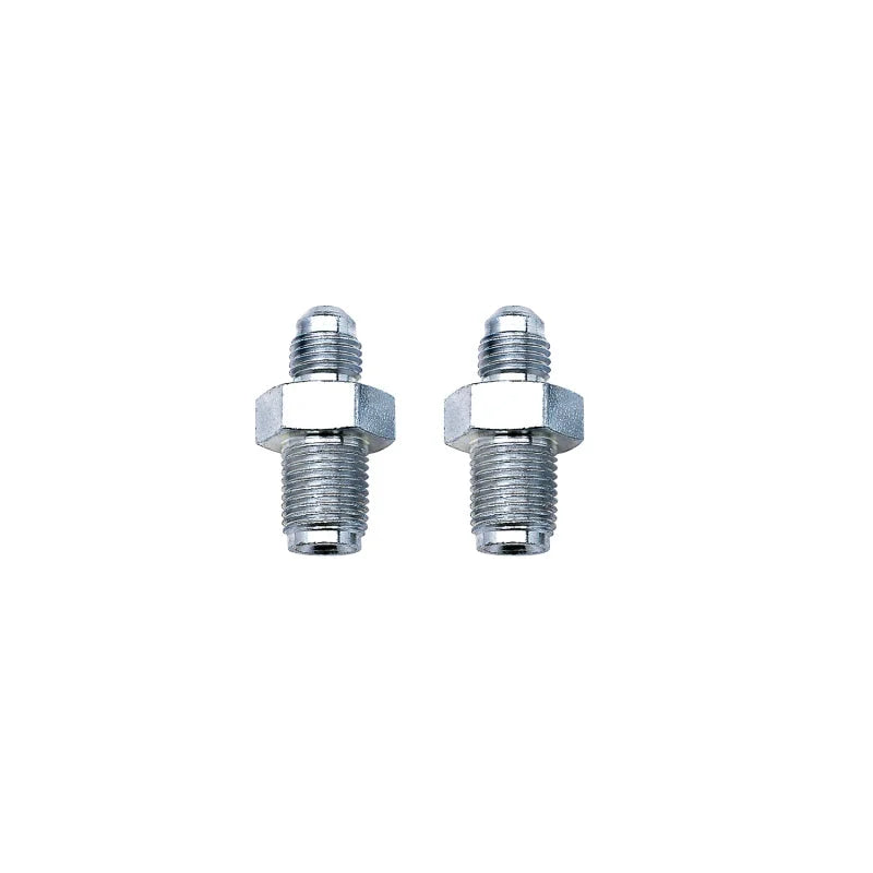 Russell Performance -4 AN SAE Adapter Fitting (2 pcs.) (Endura) - Side View