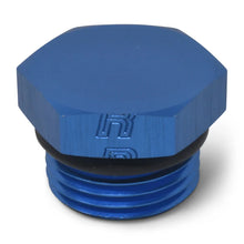 Load image into Gallery viewer, Russell Performance -4 AN Straight Thread Plug (Blue) - Additional View 10