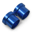 Load image into Gallery viewer, Russell Performance -4 AN Tube Sleeve 1/4inin dia. (Blue) (6 pcs.) - Additional View 8