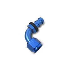 Load image into Gallery viewer, Russell Performance -4 AN Twist-Lok 90 Degree Hose End (Blue) - Additional View 8