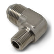 Load image into Gallery viewer, Russell Performance -4 AN to 1/4in NPT 90 Degree Flare to Pipe Adapter (Endura) - Additional View 10