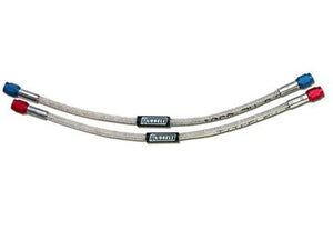 Russell Performance -4 AN to -3 AN 18in Pre-Made Nitrous and Fuel Line - Main Product View