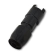 Load image into Gallery viewer, Russell Performance 5/16in SAE Quick Disc Female to -6 Hose Black Straight Degree Hose End - Installation View
