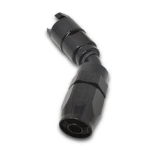 Load image into Gallery viewer, Russell Performance 5/16in SAE Quick Disc Female to -6 Hose Black 45 Degree Hose End - Additional View 5