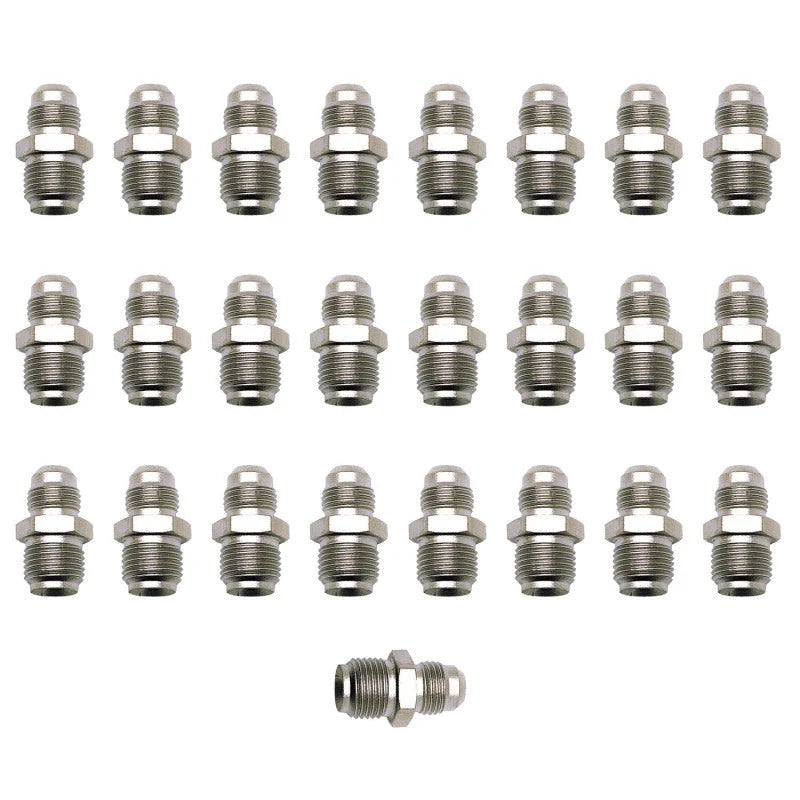 Russell Performance -6 AN (11/16in-18 Inverted Flare) Power Steering Adapter (25 pcs.) - Back View