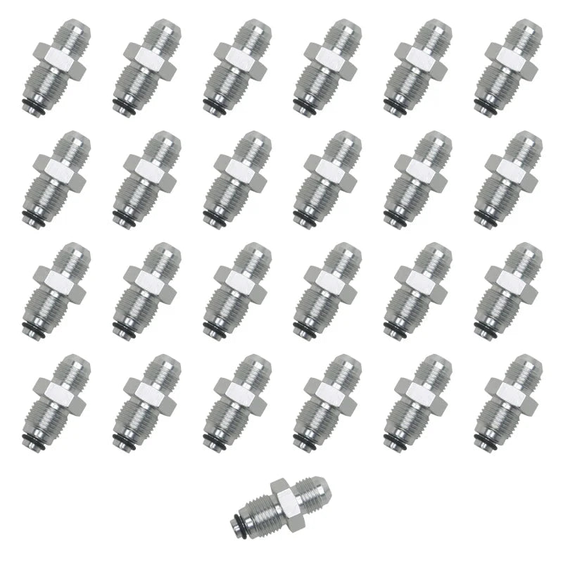 Russell Performance -6 AN (14mm x 1.5 O-ring Seal) Power Steering Adapter (25 pcs.) - Back View