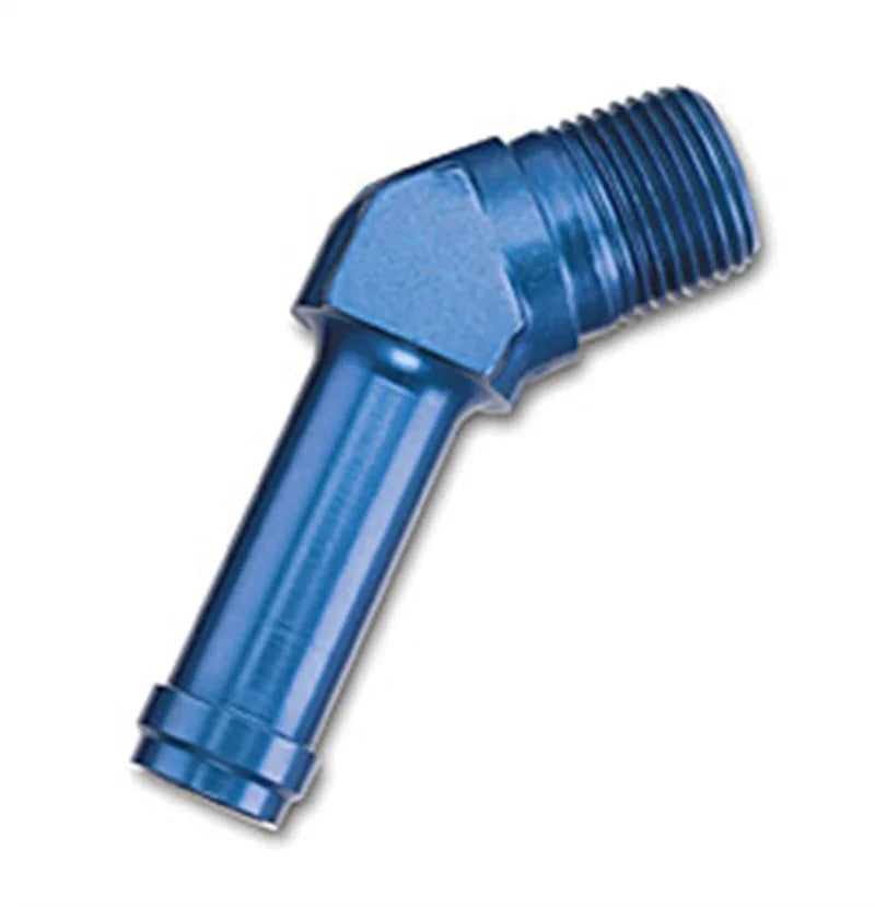 Russell Performance -6 AN 45 Degree 1/4in Pipe to 3/8in Tube Adapter - Main Product View