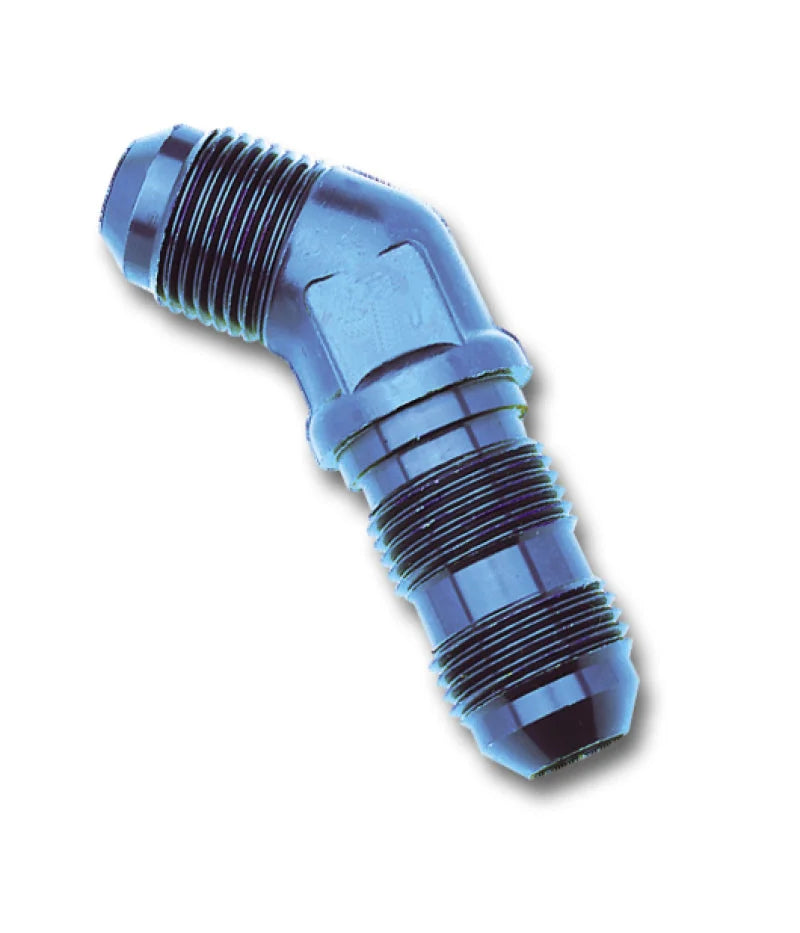 Russell Performance -6 AN 45 Degree Flare Bulkhead - Back View