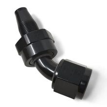 Load image into Gallery viewer, Russell Performance -6 AN 45 Degree Hose End Without Socket - Polished and Black - Additional View 6