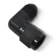Load image into Gallery viewer, Russell Performance -6 AN 90 Degree Male AN to Female AN Fitting (Black) - Additional View 6