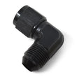 Load image into Gallery viewer, Russell Performance -6 AN 90 Degree Male AN to Female AN Fitting (Black) - Additional View 7