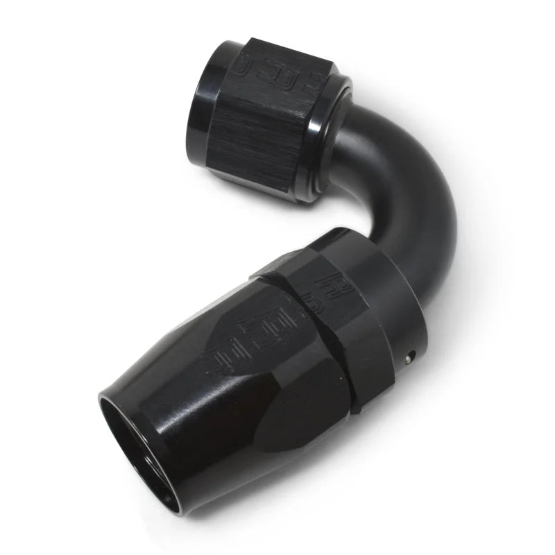 Russell Performance -6 AN Black 120 Degree Full Flow Swivel Hose End - Additional View 5