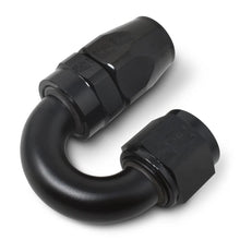Load image into Gallery viewer, Russell Performance -6 AN Black 180 Degree Full Flow Swivel Hose End - Installation View