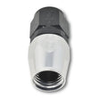 Load image into Gallery viewer, Russell Performance -6 AN Black/Silver Straight Full Flow Hose End - Additional View 5