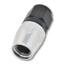 Load image into Gallery viewer, Russell Performance -6 AN Black/Silver Straight Full Flow Hose End - Additional View 9