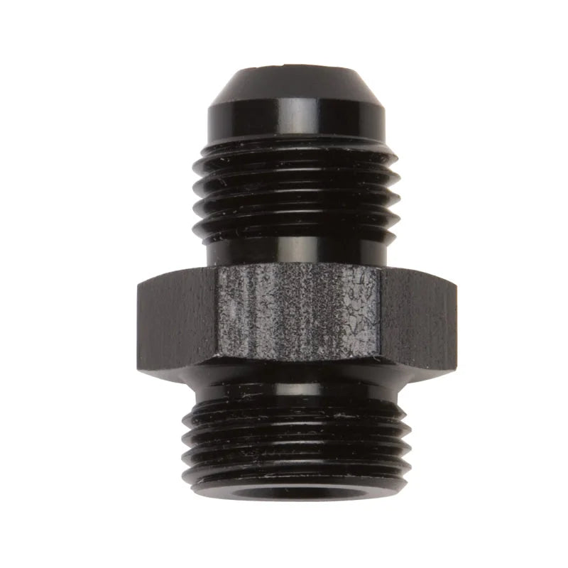 Russell Performance -6 AN Carb Adapter Fitting Black - Side View