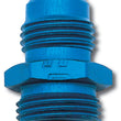 Load image into Gallery viewer, Russell Performance -6 AN Carb Adapter Fitting Blue - Back View