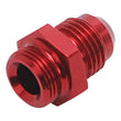 Load image into Gallery viewer, Russell Performance -6 AN Carb Adapter Fittings (2 pcs.) Zinc - Back View