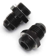 Load image into Gallery viewer, Russell Performance -6 AN Carb Adapter Fittings (2 pcs.) Black - Installation View
