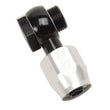Load image into Gallery viewer, Russell Performance -6 AN Carb Banjo Adapter Fitting (Black) - Side View