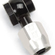Load image into Gallery viewer, Russell Performance -6 AN Carb Banjo Adapter Fitting (Black) - Back View