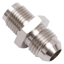 Load image into Gallery viewer, Russell Performance -6 AN Carb/Fuel Pump Adapter (Pumps with 1/2in-20 Inverted Flare Thread) - Installation View