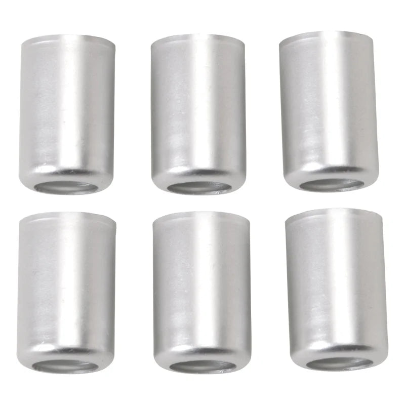 Russell Performance -6 AN Crimp Collars (O.D. 0.600) (6 Per Pack) - Back View