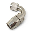 Load image into Gallery viewer, Russell Performance -6 AN Endura 120 Degree Full Flow Swivel Hose End (With 9/16in Radius) - Installation View
