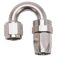 Load image into Gallery viewer, Russell Performance -6 AN Endura 180 Degree Full Flow Swivel Hose End (With 9/16in Radius) - Back View