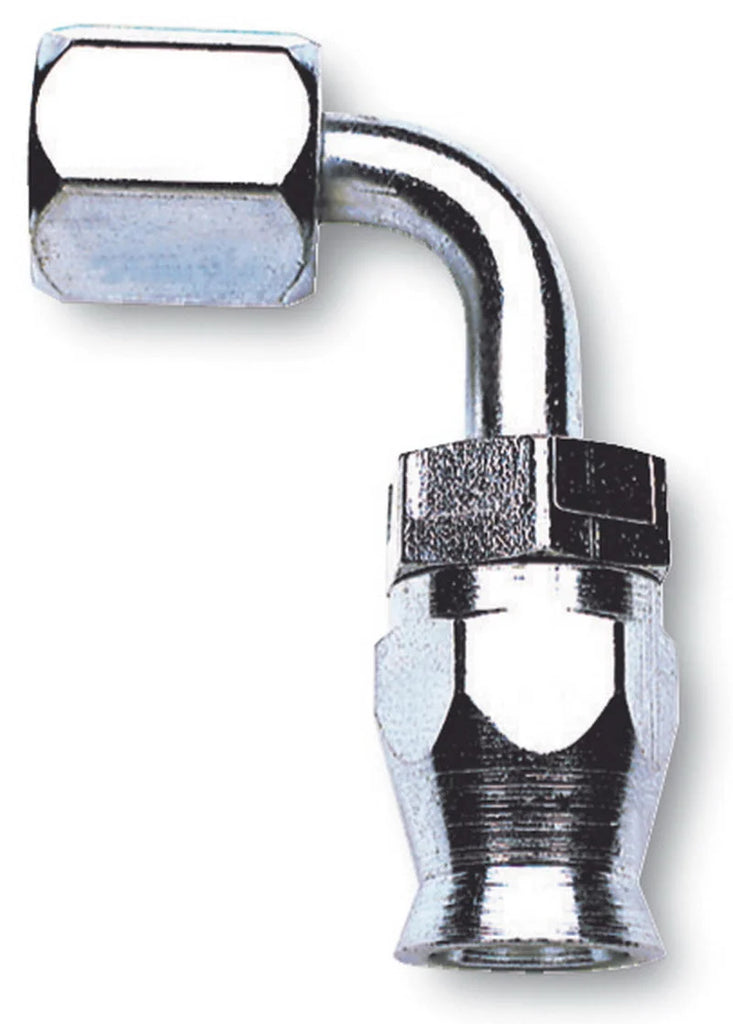 Russell Performance -6 AN Endura Pwerflex Power Steering 90 Degree Hose Ends - Main Product View