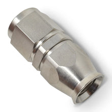 Load image into Gallery viewer, Russell Performance -6 AN Endura Pwerflex Power Steering Straight Hose Ends - Back View