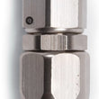Load image into Gallery viewer, Russell Performance -6 AN Endura Straight Full Flow Hose End - Back View