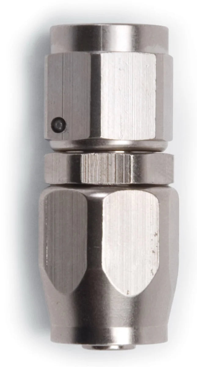 Russell Performance -6 AN Endura Straight Full Flow Hose End - Back View