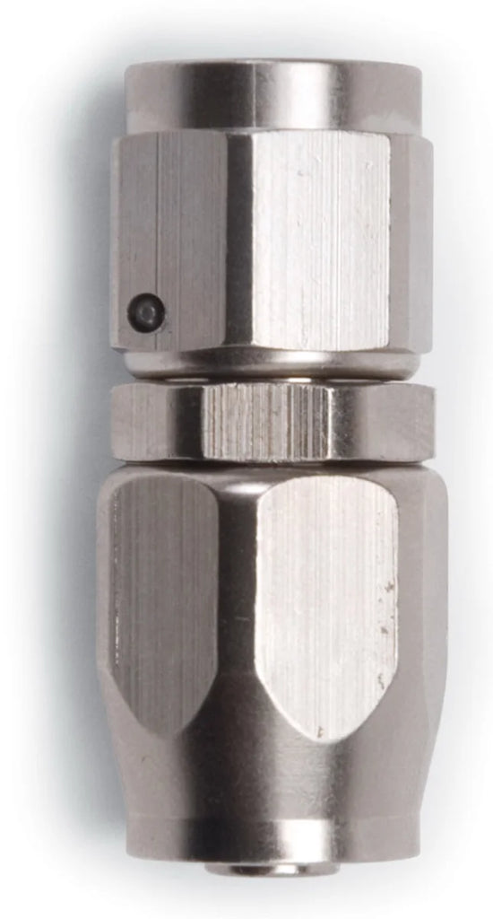 Russell Performance -6 AN Endura Straight Full Flow Hose End - Back View