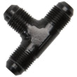 Load image into Gallery viewer, Russell Performance -6 AN Flare Tee Fitting (Black) - Side View