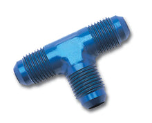 Load image into Gallery viewer, Russell Performance -6 AN Flare Tee Fitting (Blue) - Back View