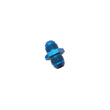 Load image into Gallery viewer, Russell Performance -6 AN Flare Union (Blue) - Back View