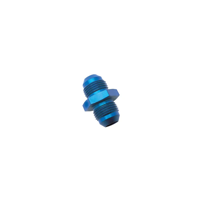 Russell Performance -6 AN Flare Union (Blue) - Back View