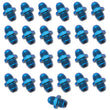 Load image into Gallery viewer, Russell Performance -6 AN Flare Union (Blue) (25 pcs.) - Main Product View