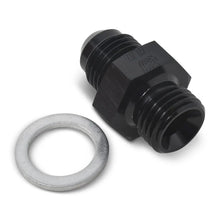 Load image into Gallery viewer, Russell Performance -6 AN Flare to 12mm x 1.5 Metric Thread Adapter (Black) - Additional View 7