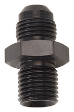 Load image into Gallery viewer, Russell Performance -6 AN Flare to 14mm x 1.5 Metric Thread Adapter (Black ) - Main Product View