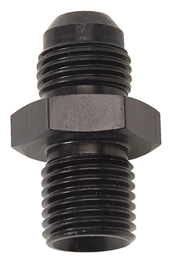Russell Performance -6 AN Flare to 16mm x 1.5 Metric Thread Adapter (Black) - Main Product View