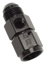 Load image into Gallery viewer, Russell Performance -6 AN Fuel Pressure Take off (Black) - Back View