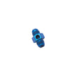 Load image into Gallery viewer, Russell Performance -6 AN Fuel Union Pressure Adapter (Blue) - Back View