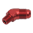 Load image into Gallery viewer, Russell Performance -6 AN MALE X 1/8in NPT MALE 45 DEG (Red) - Additional View 6