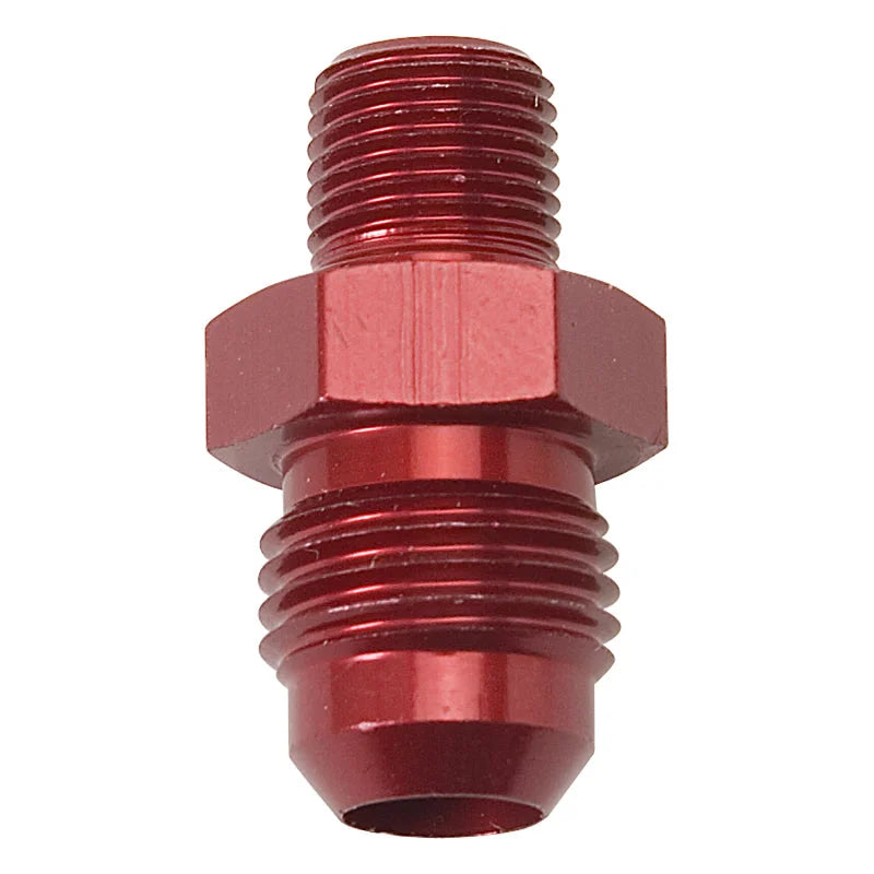 Russell Performance -6 AN MALE X 1/8in NPT MALE (Red) - Back View