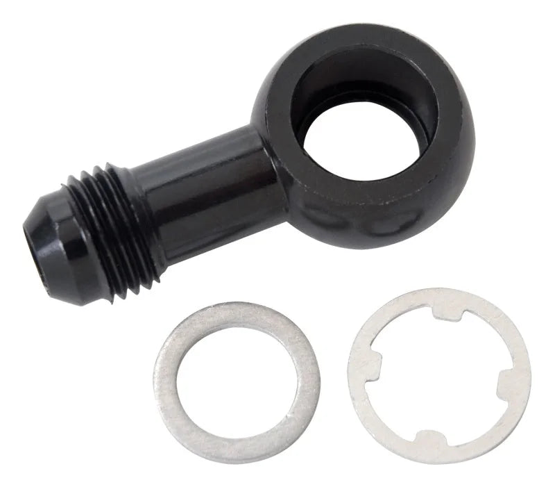 Russell Performance -6 AN Male Flare for Civics w/out Fuel Pressure Damper - Back View