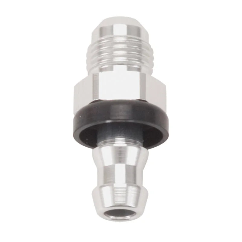 Russell Performance -6 AN Male to 3/8in Barb (Clear anodized finish) - Main Product View