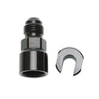 Load image into Gallery viewer, Russell Performance -6 AN Male to 5/16in SAE Quick-Disconnect Female (Black Single) - Main Product View
